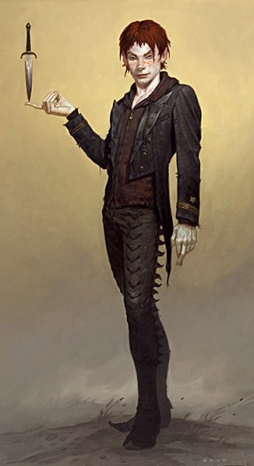 Art from THE CHILD THIEF by Brom, which you SHOULD READ!