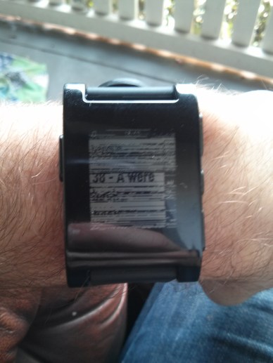 pebble watch malfunction